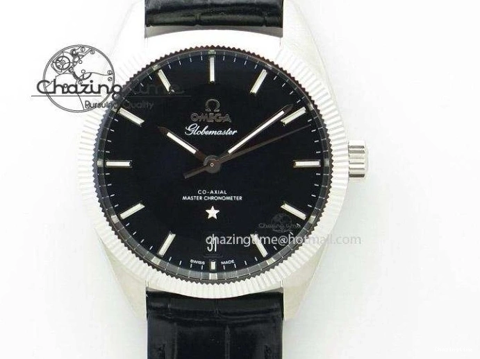 0423 Sophisticated Planet Ocean Master Chronometer Chrono SS OM 1:1 Best Edition Orange On SS Bracelet A 8156